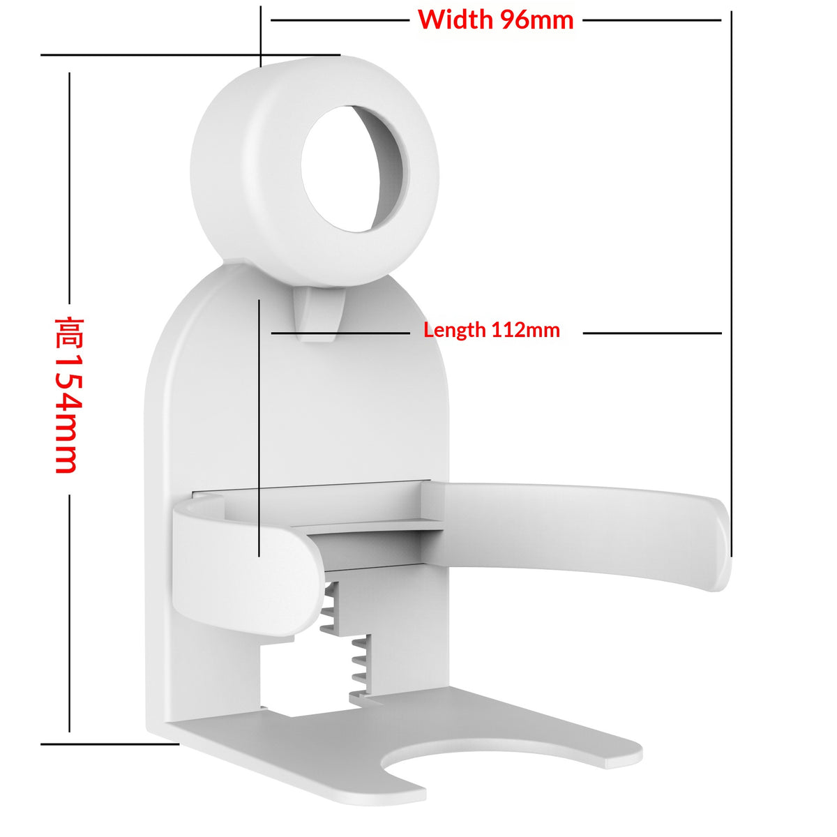 Fits Google Wi-Fi Mesh Base Storage Stand Wall-Mount