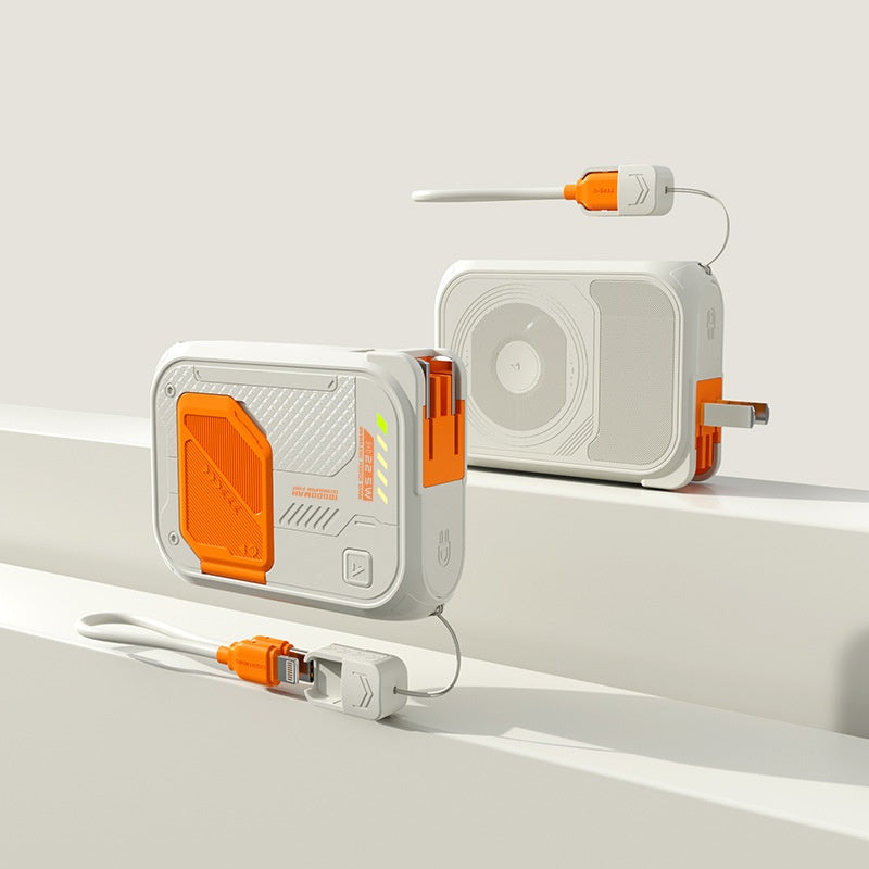 Chargeur sans fil magnétique 5-en-un avec câble