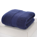 Serviette de bain en coton uni pour usage domestique douce et absorbante