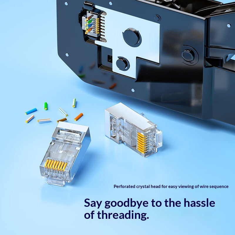 Catégorie 6 Connecteur réseau RJ45 blindé Gigabit