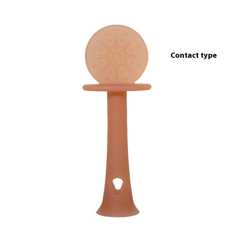 Silicone Lapin Teether Infant Molar Rod Dentition bébé Empêcher l'artéfact de la main