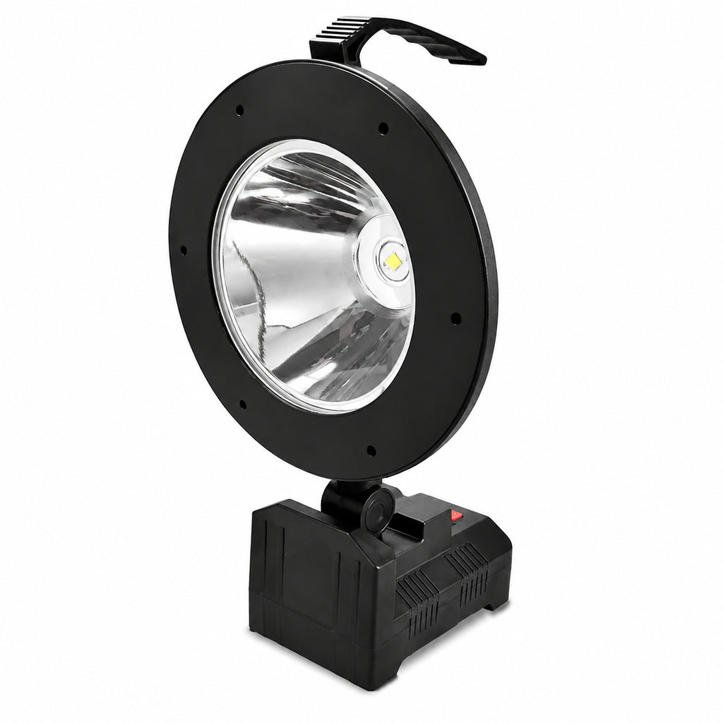 Puissance solaire rechargeable affichage de batterie fonction de banque de puissance LED lumière de crue W873B Sortie