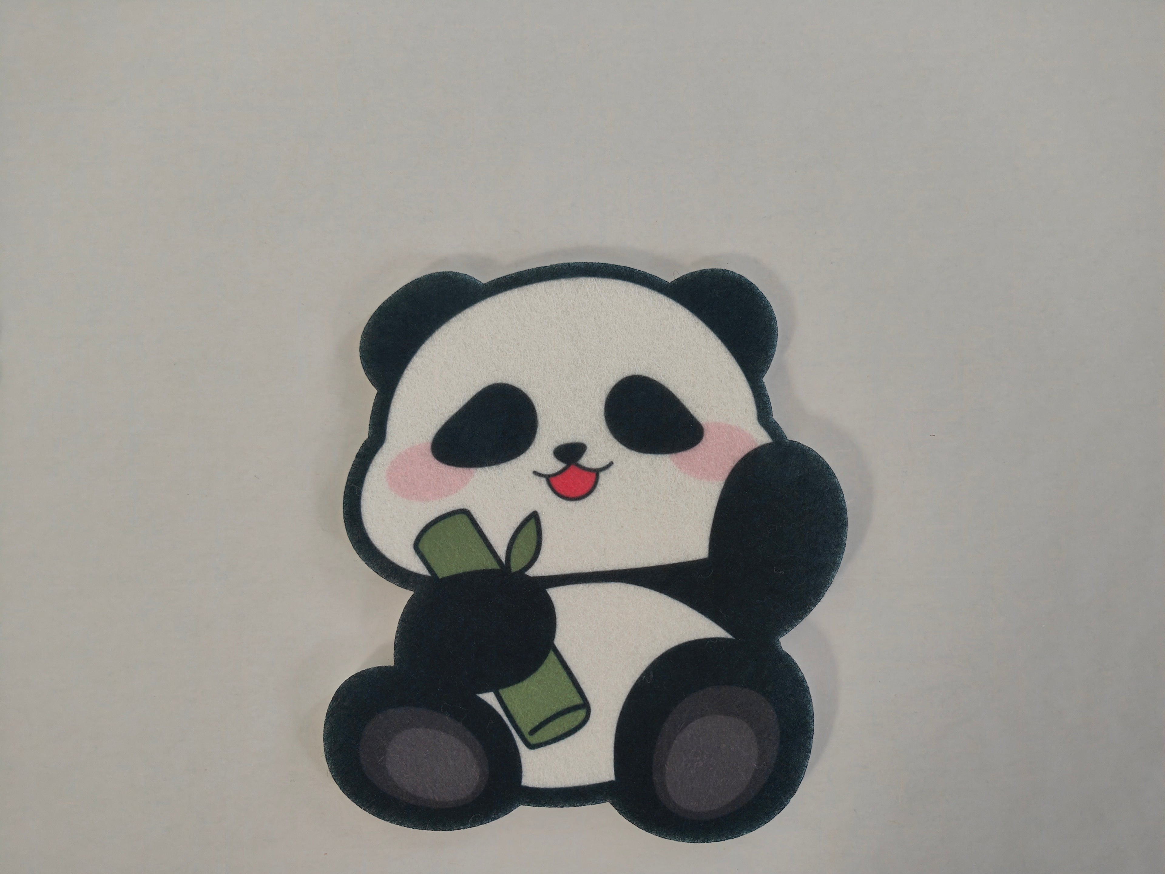 Feutre de toilette-Panda-1 feuille *[Travaux]