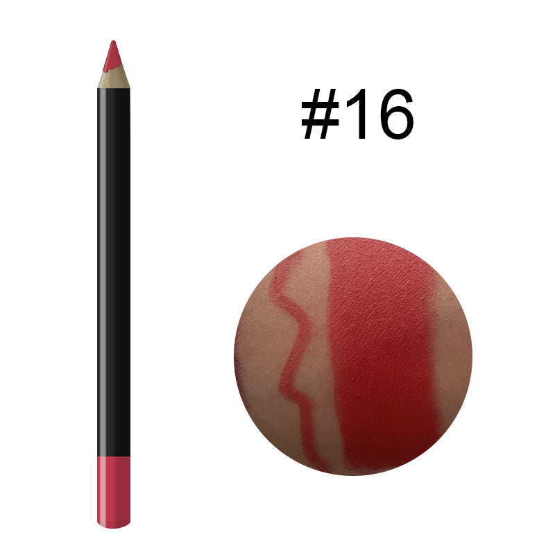 Commerce extérieur 20-Color Multi-Functional Waterproof Lip Liner