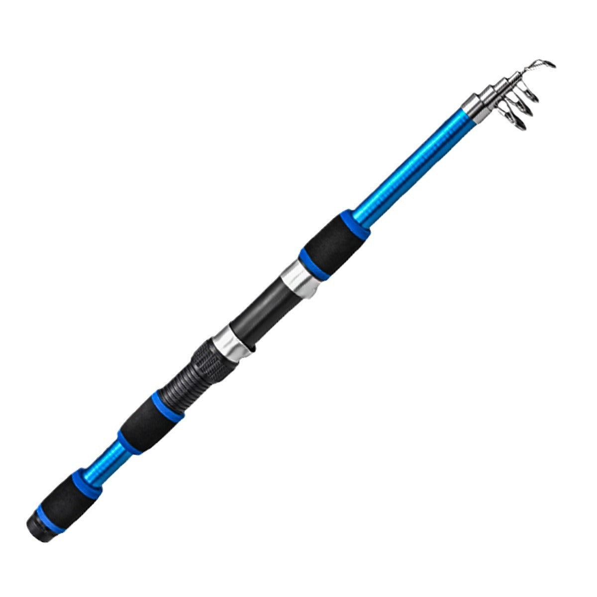 Tige télescopique de lure pour enfants Section courte en verre Acier Pack dur Snakehead Rod Lancer 18