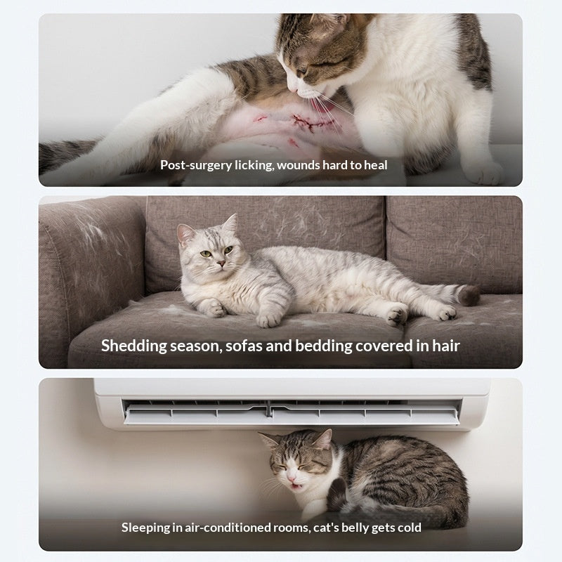 SpayNeuter Recovery Suit pour les chats Postpartum Respirant Pet Supplies