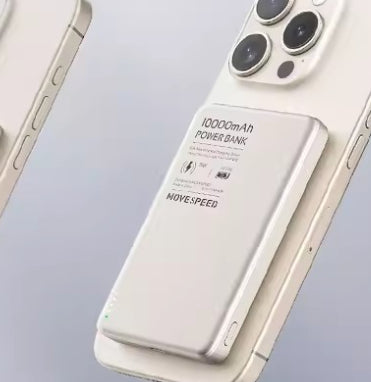 Vitesse 5000 MA Power Bank Ultra-fin transparent