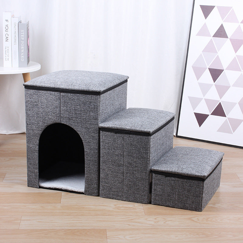 Les chiens et les chats d'âge adulte Étape pliable