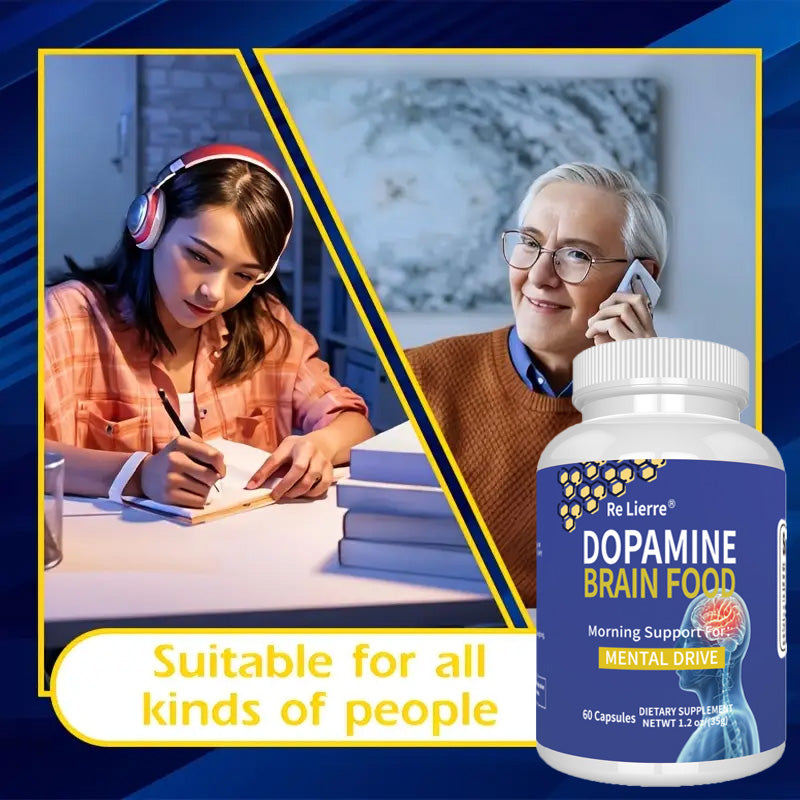Supplément de nutrition du cerveau à la dopamine