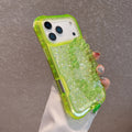 Boite téléphonique de style sud-américain avec 3-en-1 Glitter Epoxy Drop-proof Design Et A