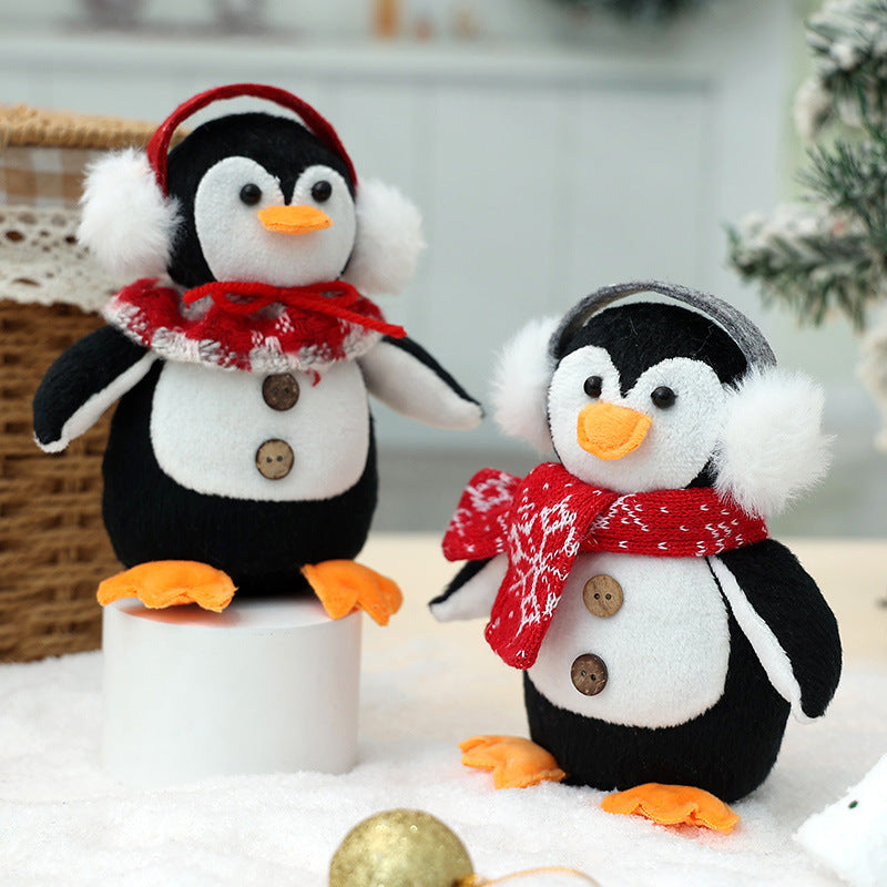 Décorations de Noël Penguin Petite poupée