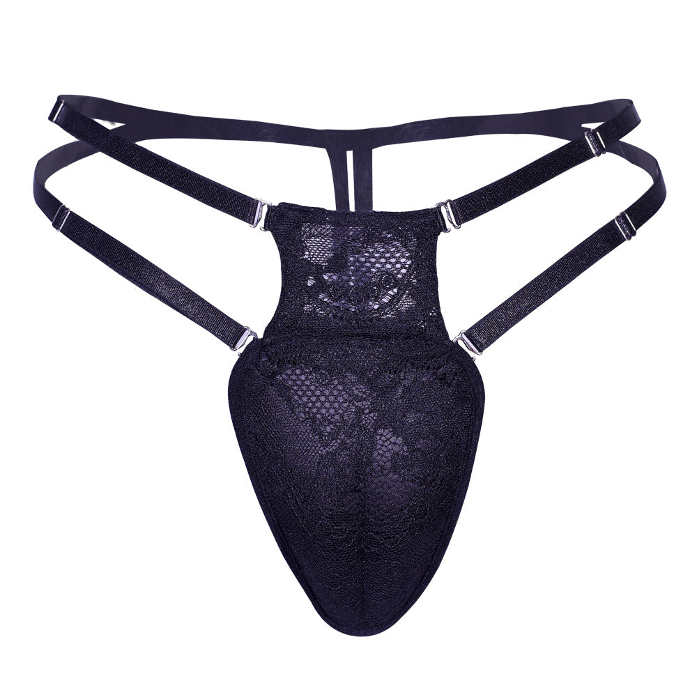Robe masculine Sous-vêtements féminins Cachés Filles du bas du corps Plump Pantalons du bas du corps