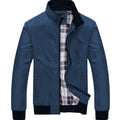 Manteau casual homme de style coréen avec un collier stand-up