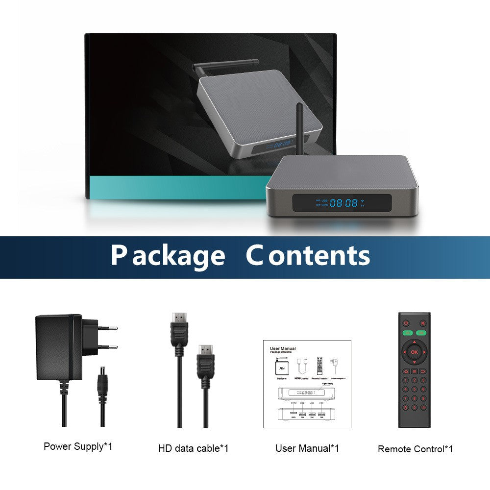 Boîte de configuration réseau haute définition 8K Bluetooth