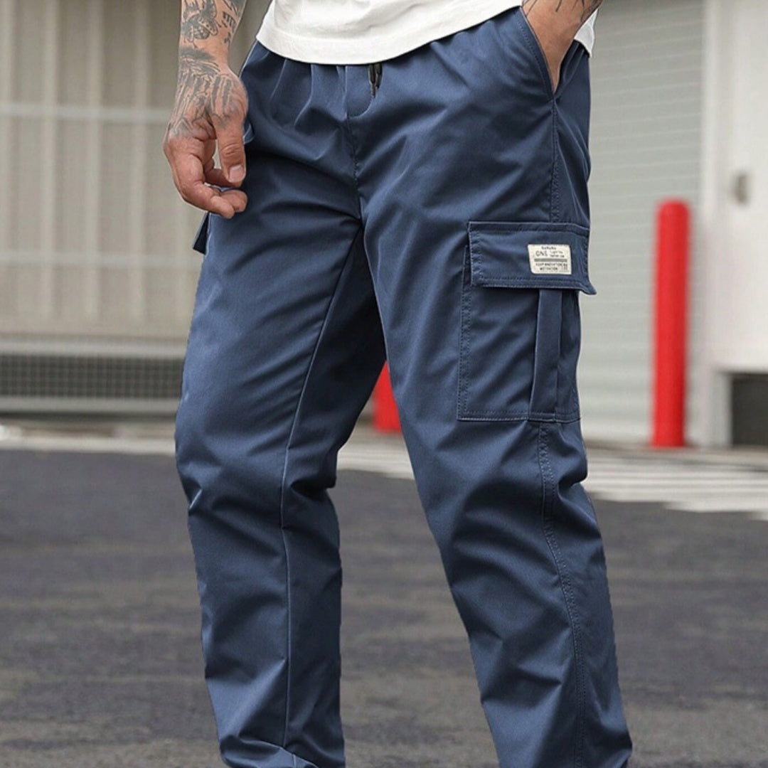 Pantalon casual pour hommes de sport multi-poches