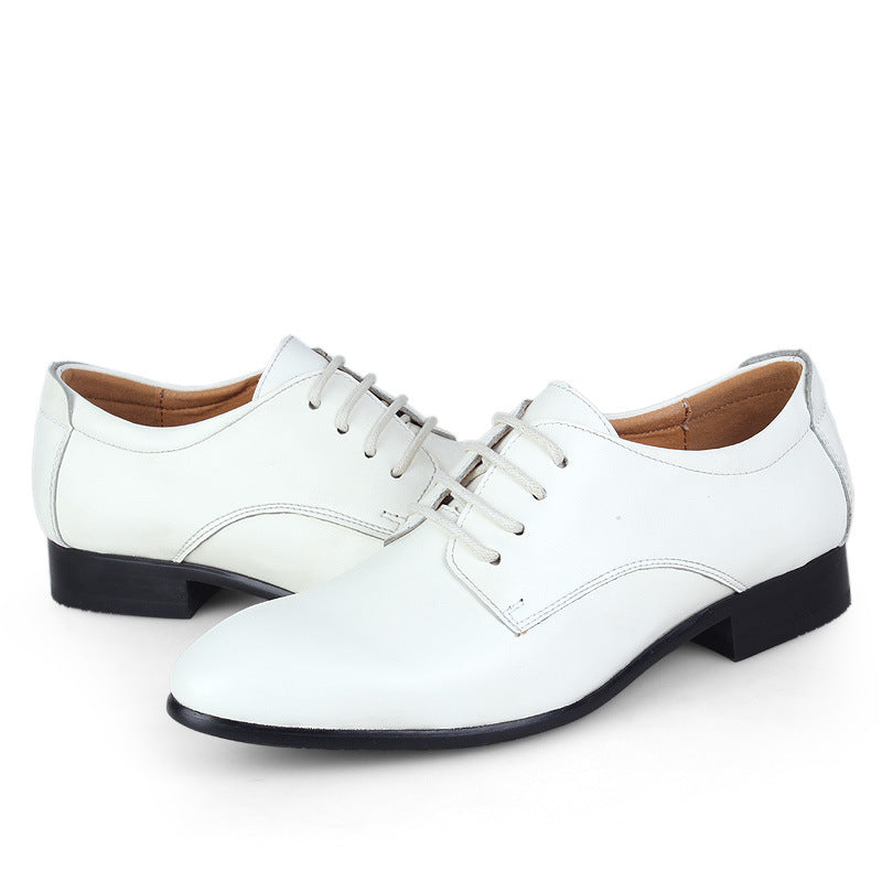 Chaussures d'affaires en cuir véritable pour hommes