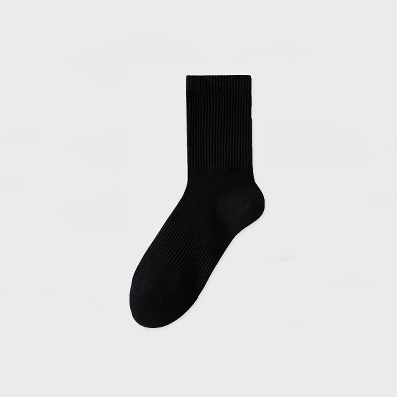 Chaussettes blanches respirantes et minces d'été pour hommes