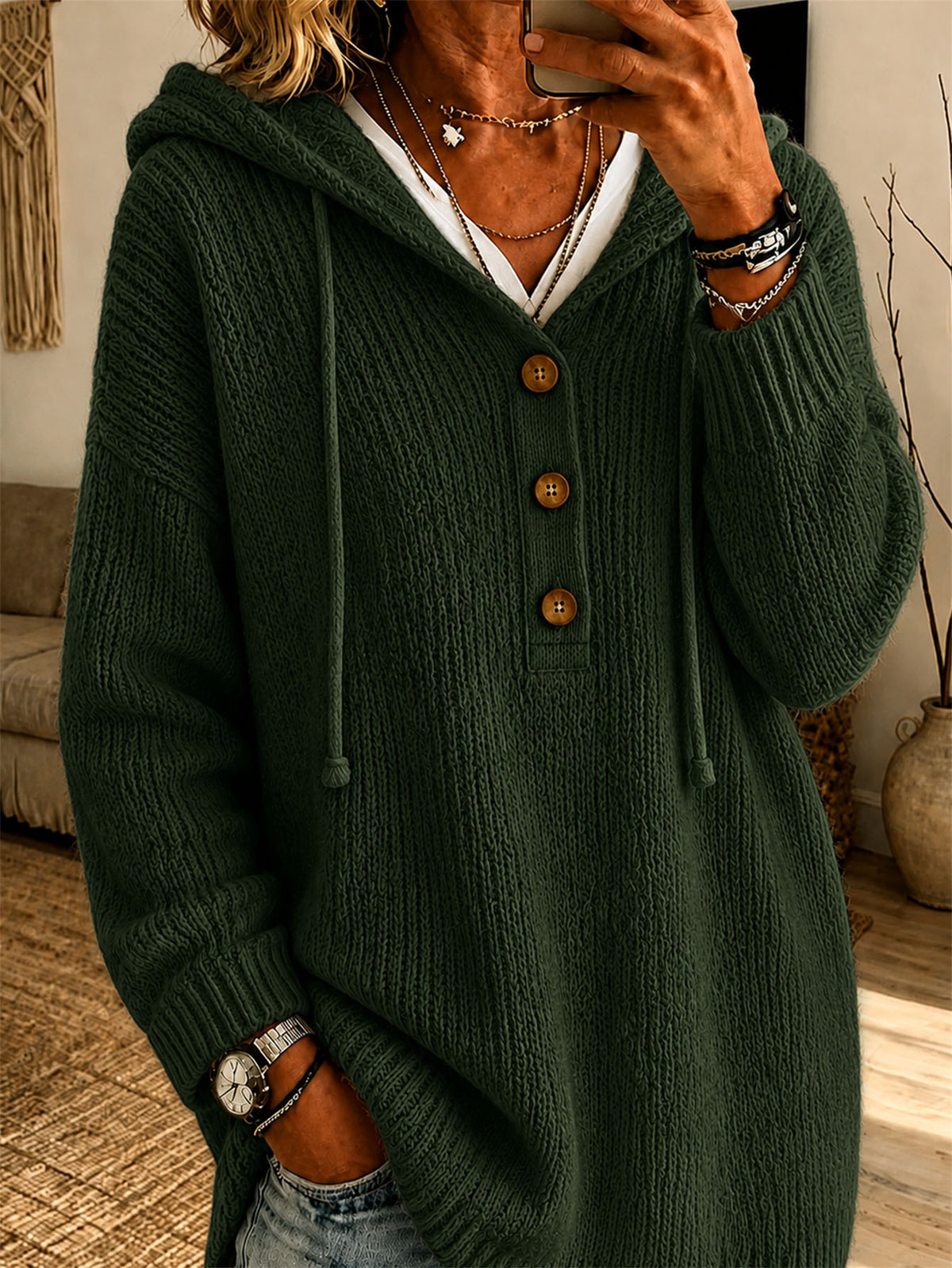 Polyester blouse