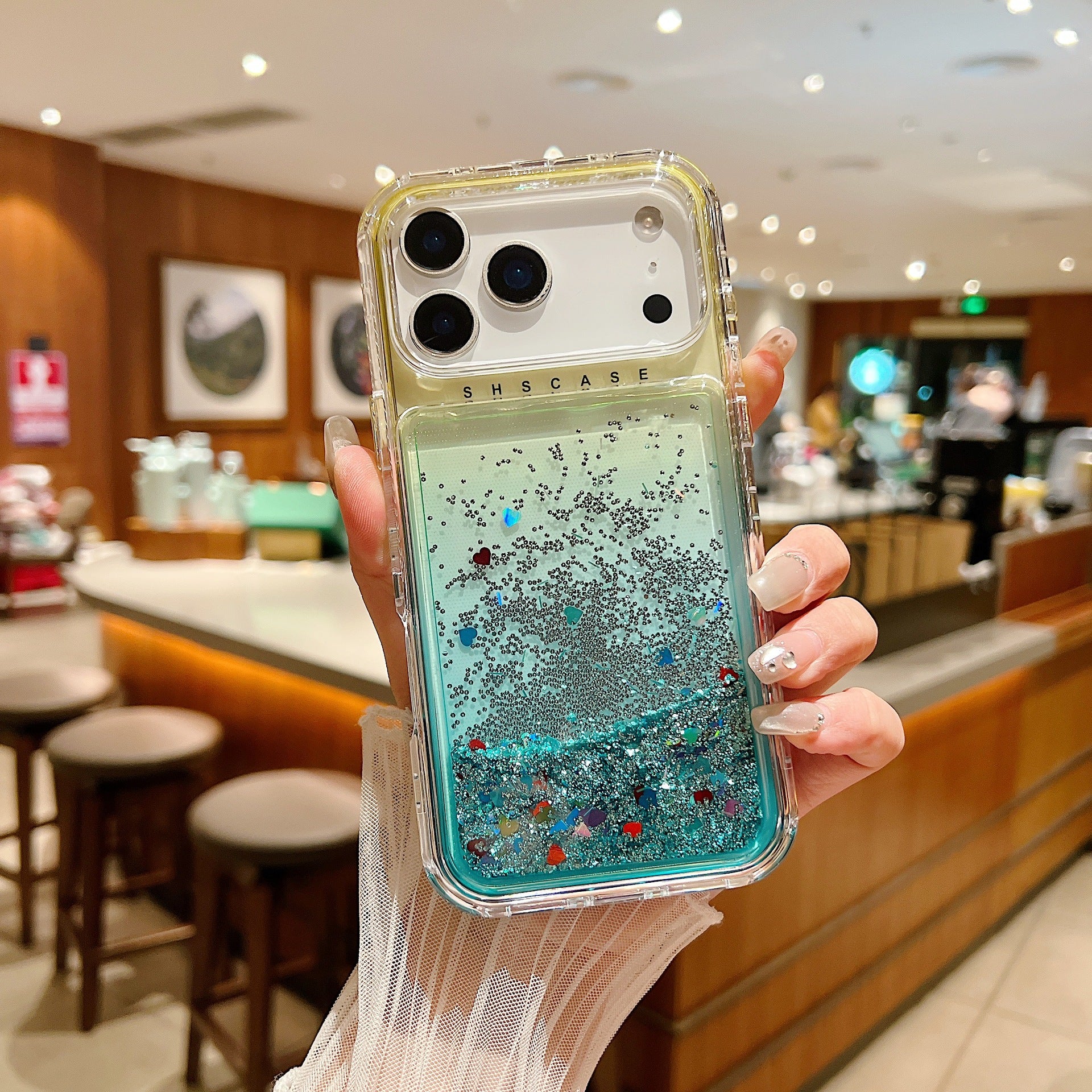 Coque de téléphone Dream Gradient Trois-en-un résistant à la goutte
