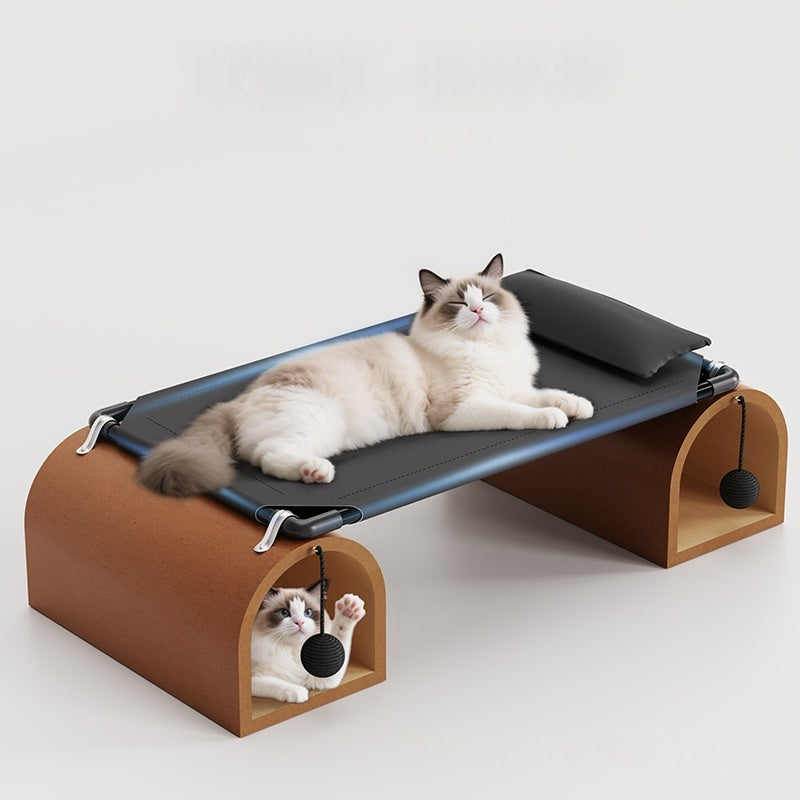 Lit Cat Camp Lit Lit Amovible et Lavable Convient à toutes les saisons