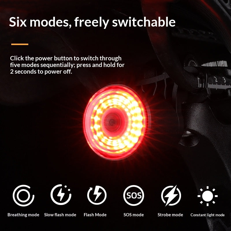 Vélo Tail Light avec longue durée de vie de batterie pour VTT nuit d'équitation