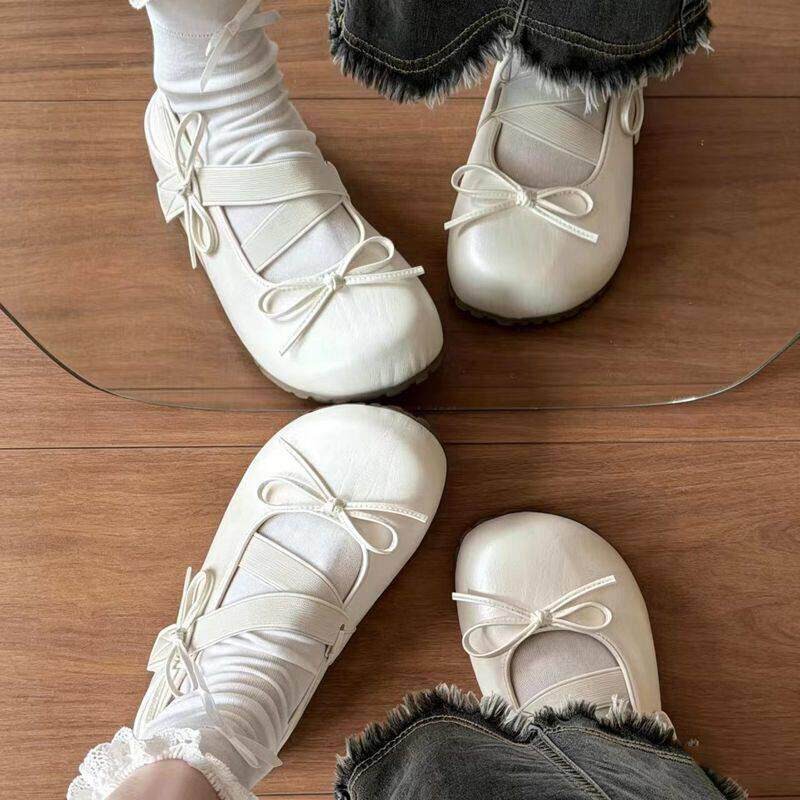Femmes Ballet français Plateforme de style Mary Janes