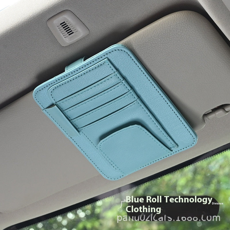 Voiture multifonction Automobile Sun Louver Clip de stockage