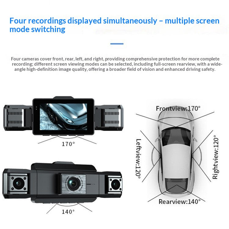 Vision de nuit HD Smartphone ConnectivityIn-Car DVR