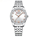 Simple waterproof women's watch with Roman numerals