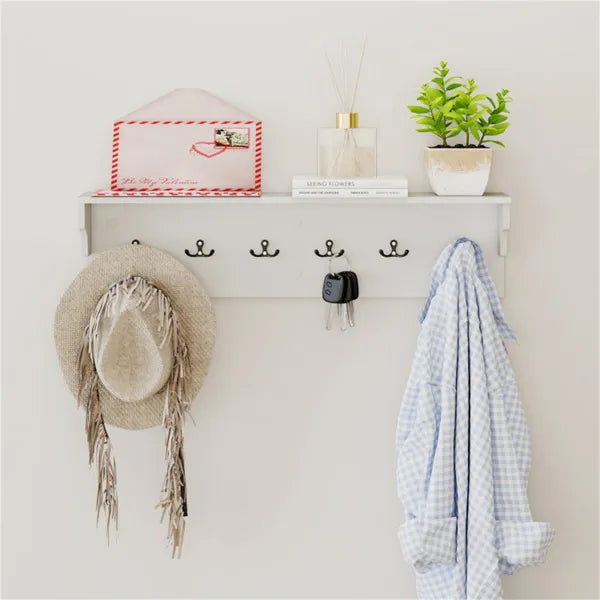 Support mural avec plateau - 31,5"x5,5"x8"