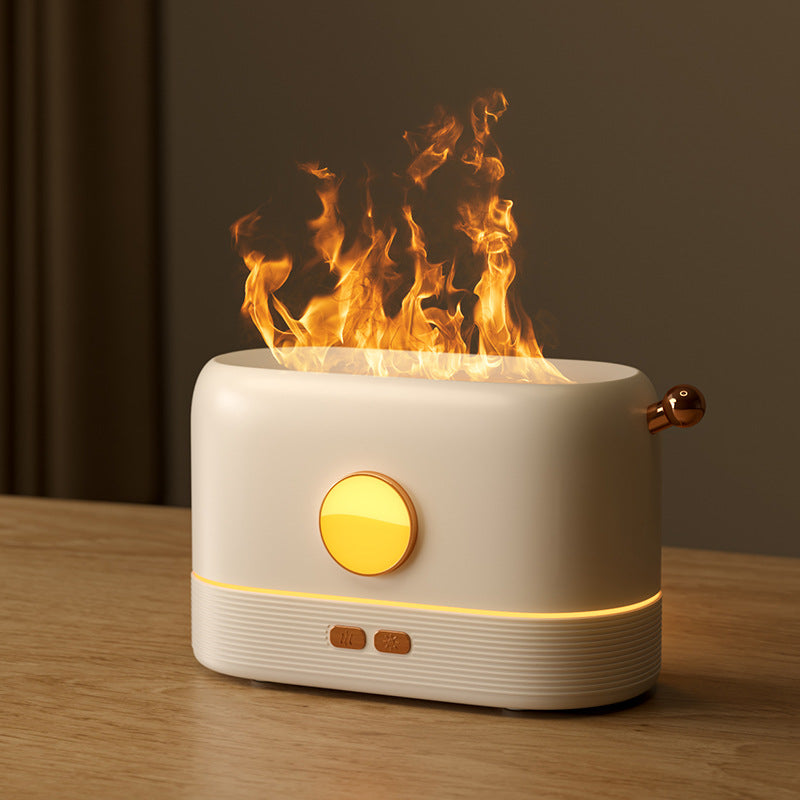 Diffuseur d'aromathérapie blanc USB 0,5L sous l'humidificateur d'aroma en plastique carré avec fermeture automatique