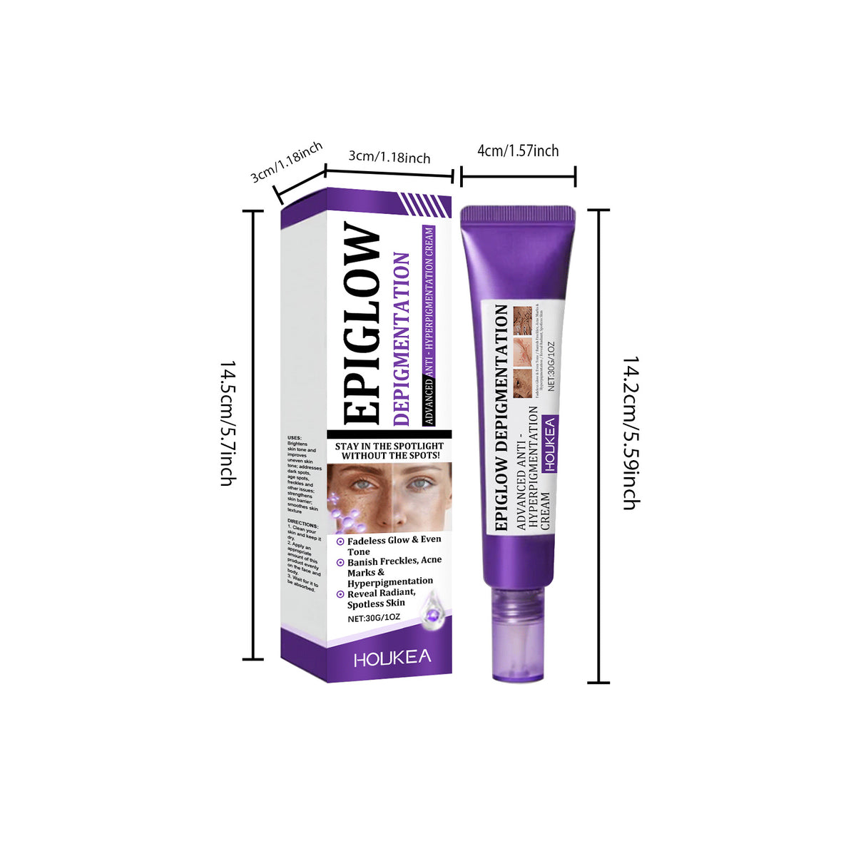 Retinol brightening cream 30g-box