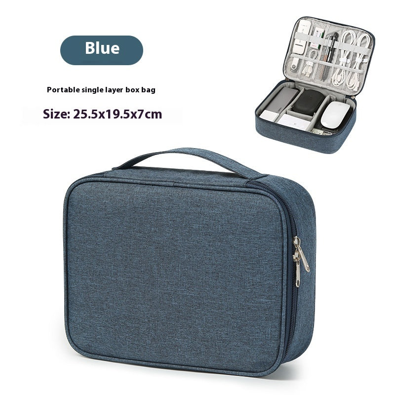 Sac de stockage de câble de données Mobile Power Box Travel Portable Accessoires numériques Organisant Fol