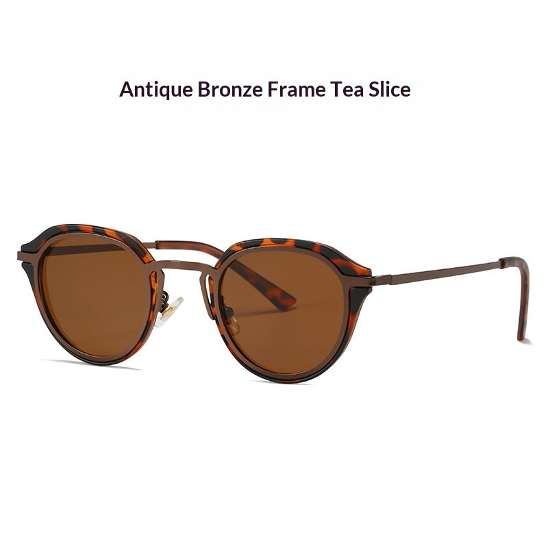 Lunettes de soleil européennes et américaines Trend Street Snap Retro