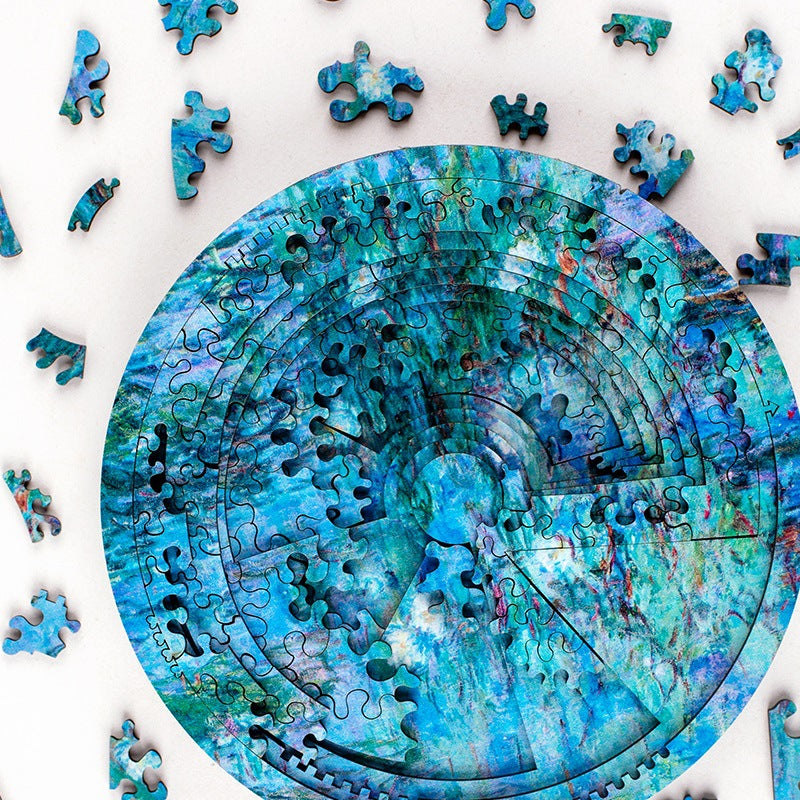 Le déchiffrement de Lily de l'eau est extrêmement difficile 1000 pièces de puzzle