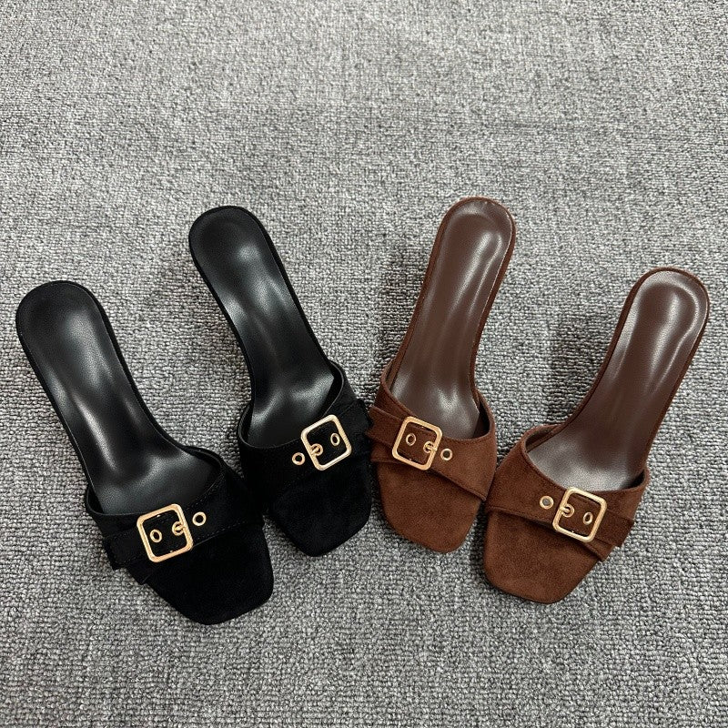 Women's Soft Leather High Heels