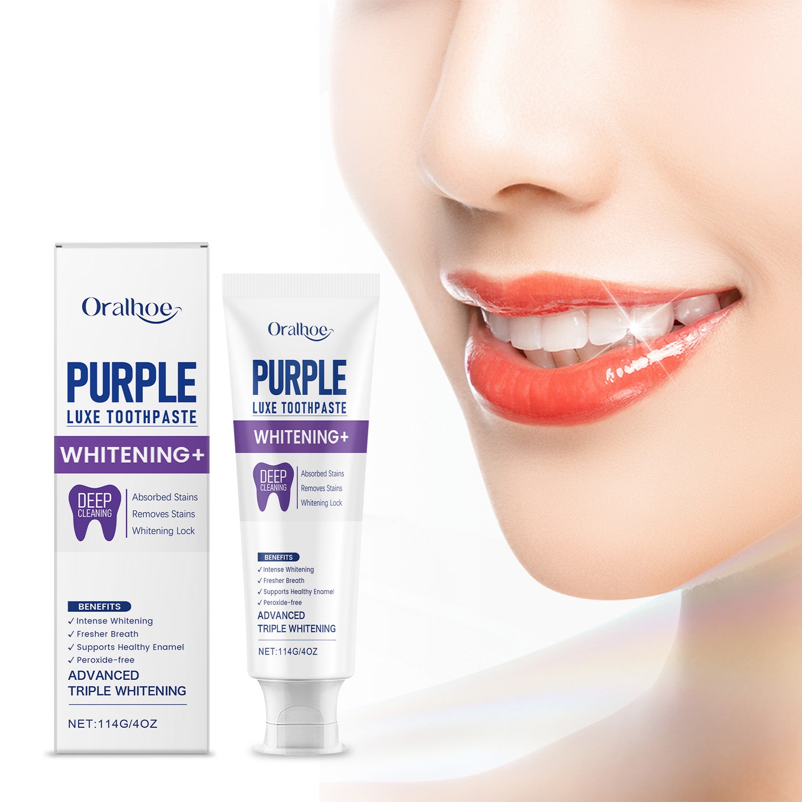 Blanchiment et brillance Dentifrice 114g-box