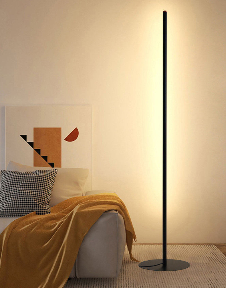 Lampe de sol simple LED lumière salon et hôtel canapé décoration coin lampe chambre lits