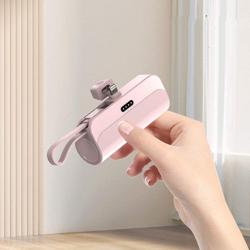 Capsule 20W Quick Charge pliant Bracket 5000mAh Mini Power Bank