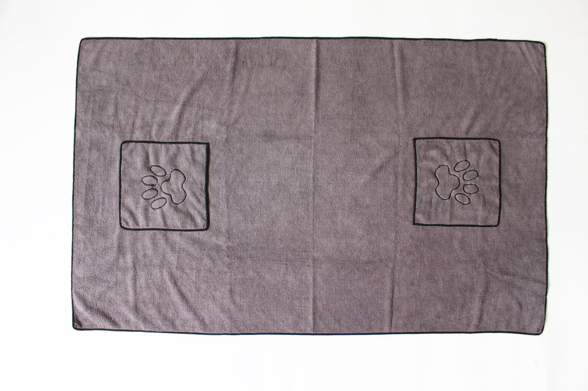 Serviette en microfibre pour animaux de compagnie