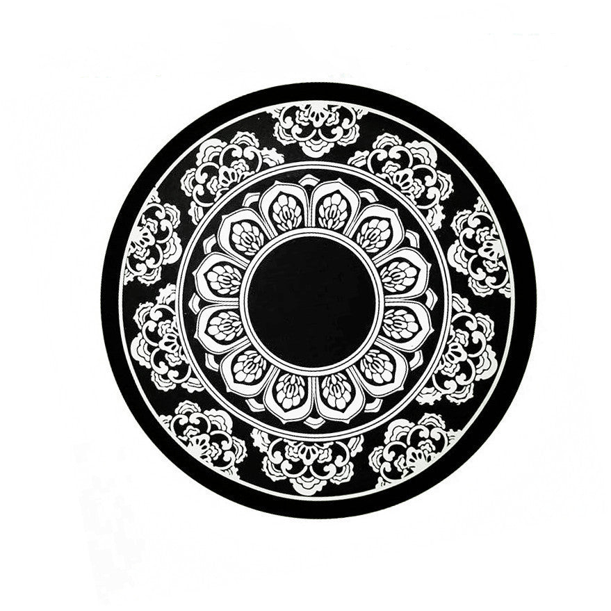Tapis antidérapant de voiture Round Car Téléphone mobile Ornements