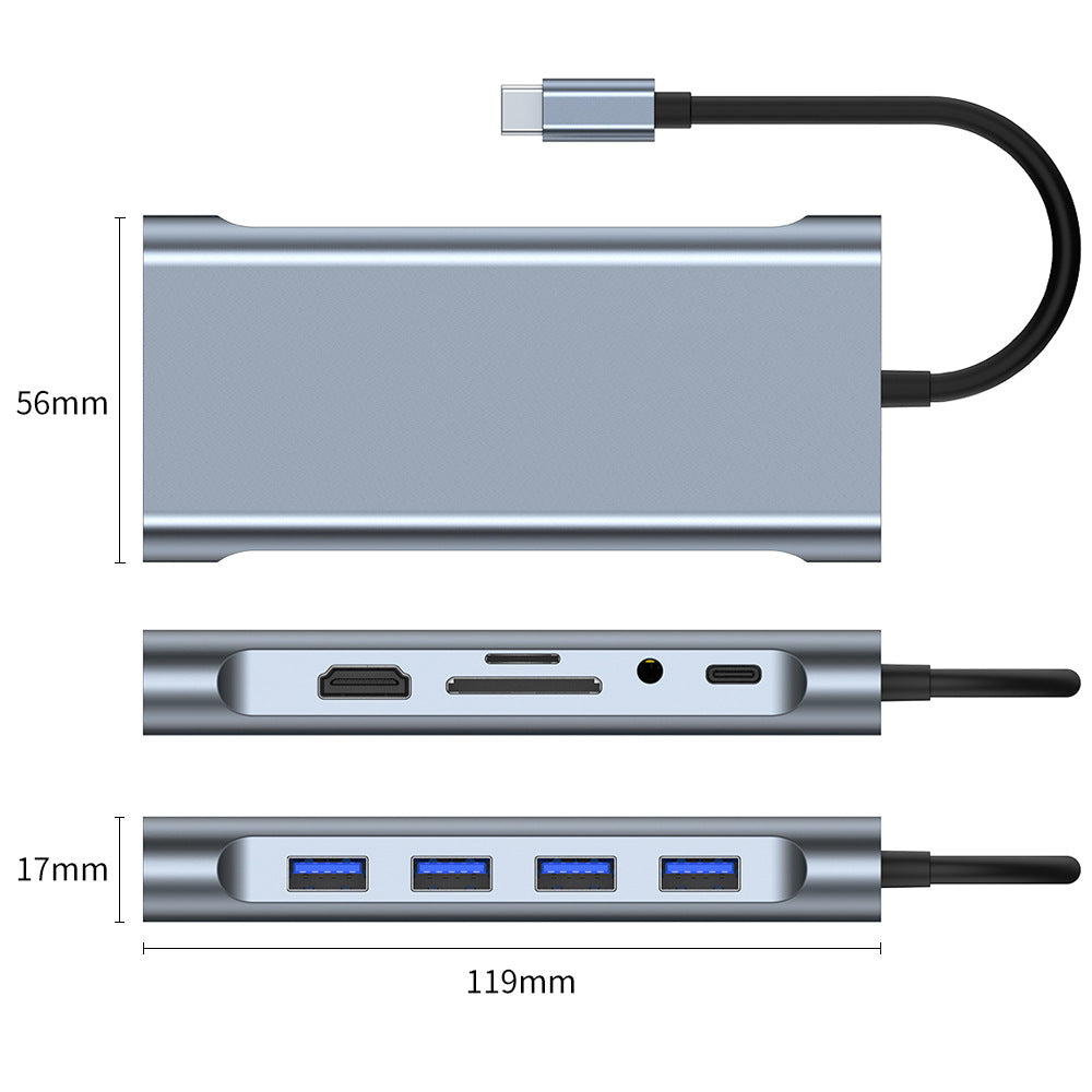 Fabricant Type-c Station d'arrimage 3.0hub 11 Dans une station d'arrimage