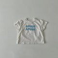 T-shirts bébé manches courtes Vêtements d'été pour garçons et filles