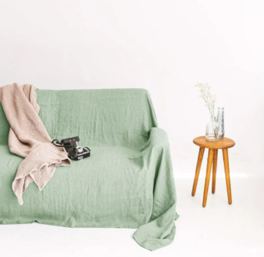 Serviette Hemp Jet Canapé Couverture de climatisation