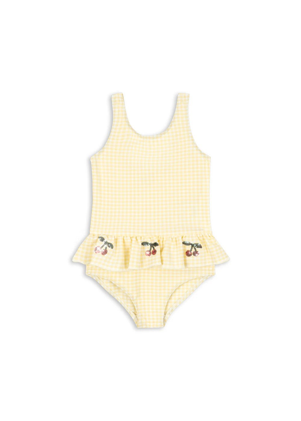 Maillot de bain à paillette cerise - Série de fruits mignons