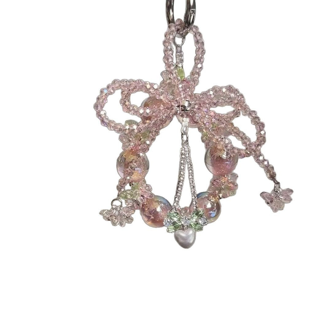 Sweet Bow Perled Téléphone portable Charm suspendu
