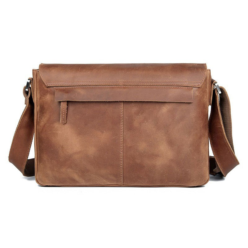 Vieux sac en cuir pour hommes