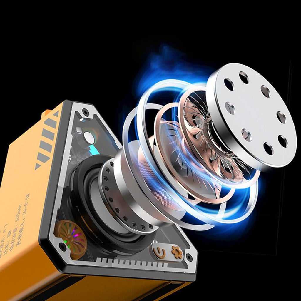V2 sans fil Bluetooth Audio Outdoor Portable Mecha Subwoofer Double machine Interconnecté M