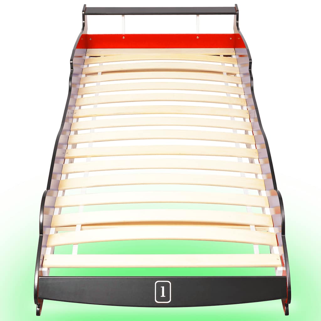 Lit d'enfant avec LED dans la voiture de course design lit d'enfant