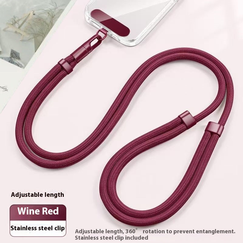 Téléphone portable Portable Court Clip Antivol Strong Lanyard